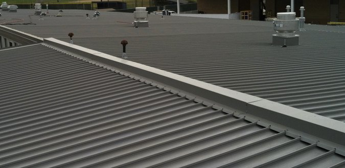 Commercial Metal Roof Restoration
